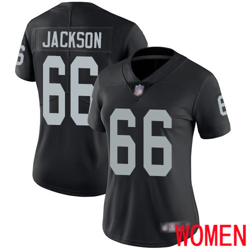 Oakland Raiders Limited Black Women Gabe Jackson Home Jersey NFL Football #66 Vapor Untouchable Jersey